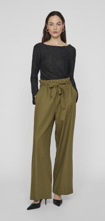 Image du produit Vila Haut à décolleté sous-marin et manches longues (XL)