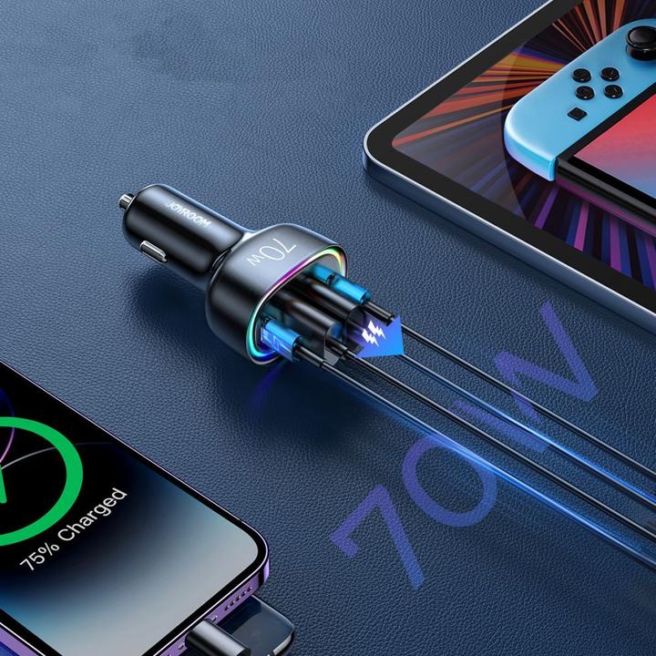 Produktbild Joyroom 4 Port Car Charger