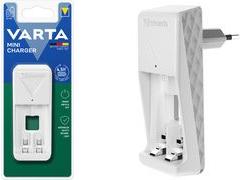 Immagine prodotto Varta Mini Charger (1 pz., AA, AAA, 800 mAh, Caricabatterie senza batteria)