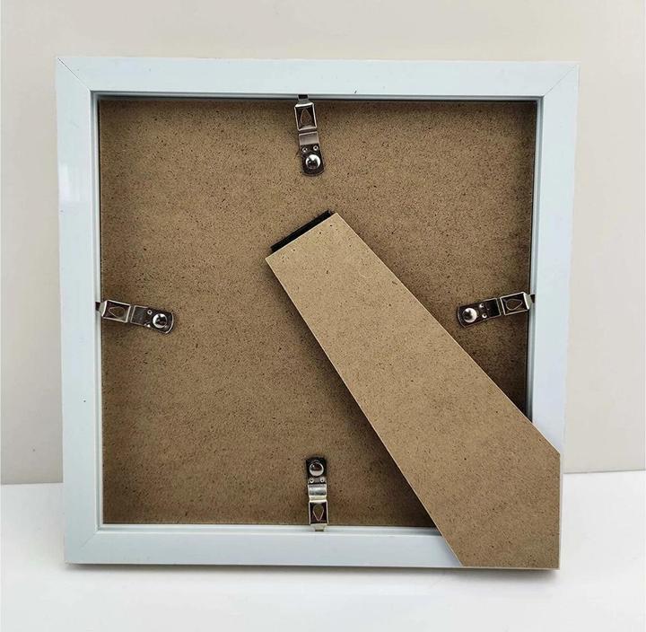 Image du produit Craft Buddy Accessoires pour l'art du cristal Cadre photo blanc 21 x 21 cm