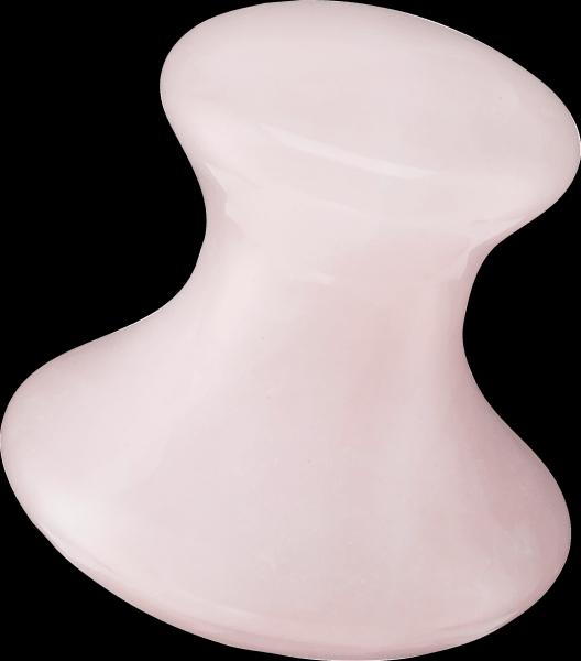 Actual product image dm ebelin Gua-Sha-Massagestein Rosenquarz