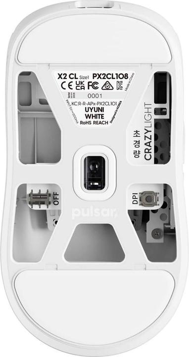 Image du produit Pulsar Gaming Gears X2 CrazyLight - Mini Size 1 (Sans fil, Filaire)