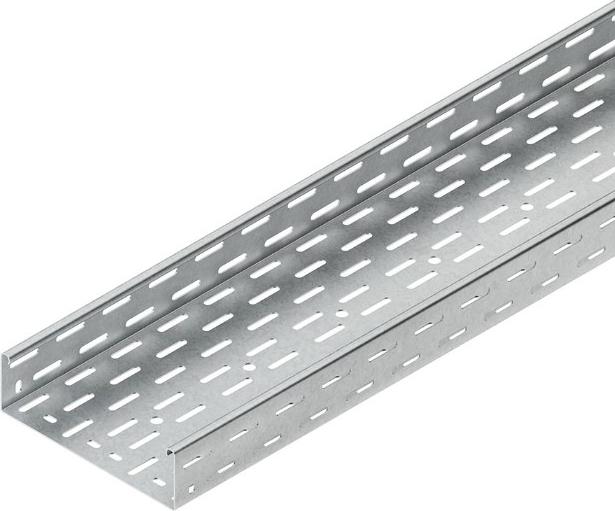 Produktbild Niedax NIE RS60.300 Kabelrinne schwer 60x300x3000mm T1,5mm gel.bandverz. (300 cm)