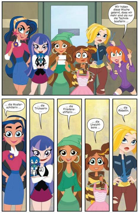 Produktbild Panini DC Super Hero Girls - Ab in die Metropolis High (Deutsch, Amy Wolfram, 2020)