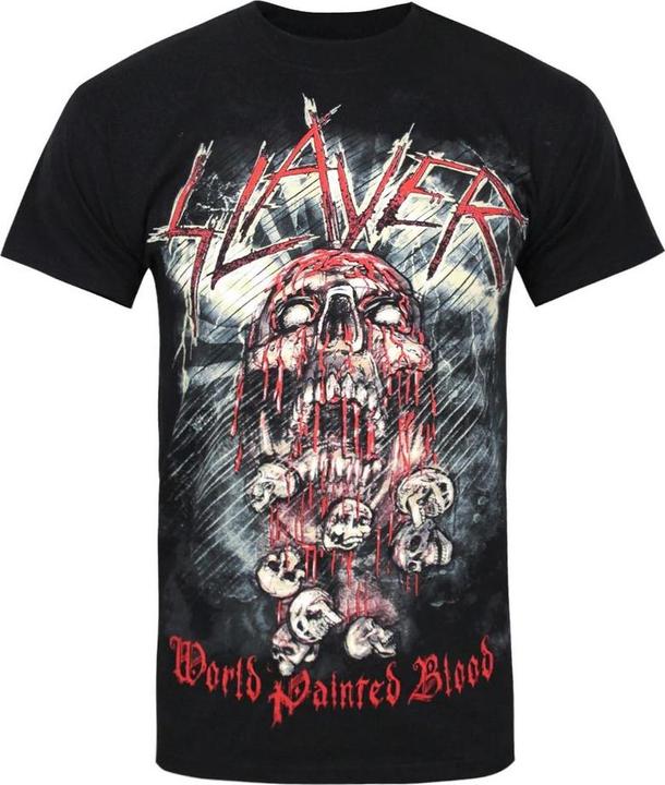 Universal Textiles World Painted Blood Skull TShirt