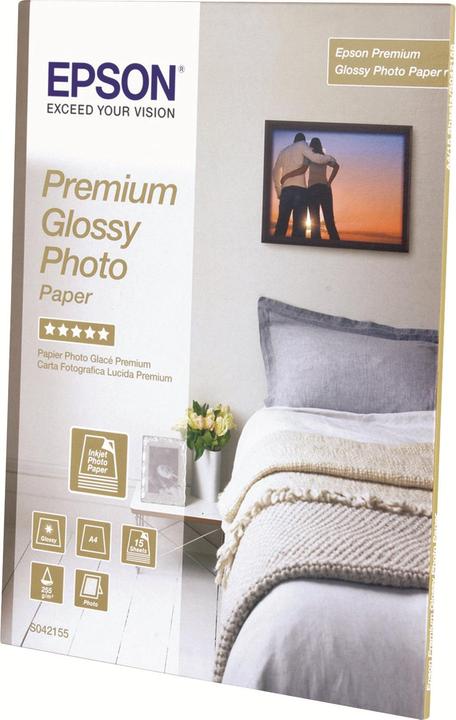 Actual product image Epson Premium glossy photo paper (255 g/m², 10 x 15 cm, 40 x)