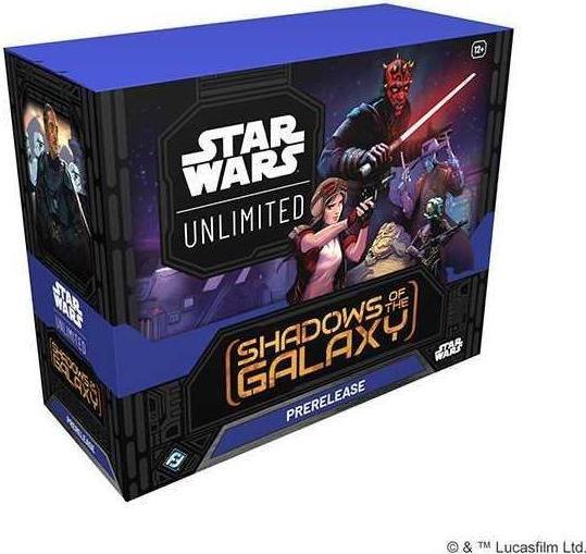 Produktbild FFG Star Wars: Unlimited - Shadows of the Galaxy (Prerelease-Box) (Englisch, Booster Pack)