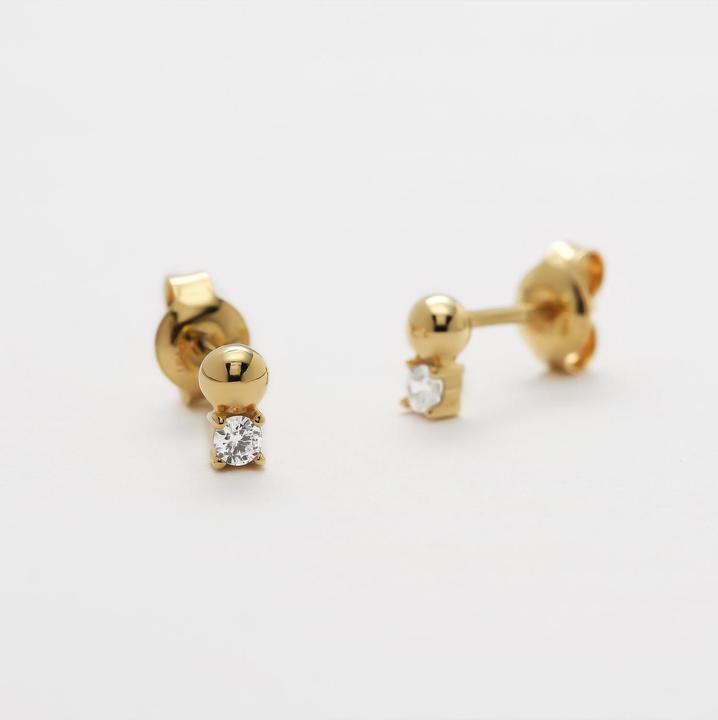 Actual product image Esprit Globe earrings (925 silver)