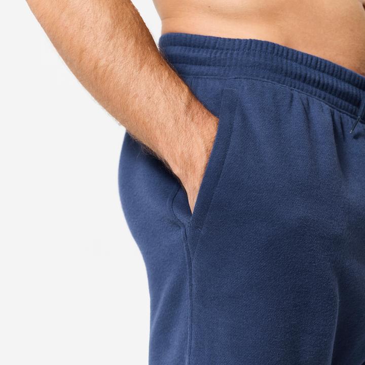 Immagine prodotto Domyos Shorts Herren Baumwollgewebe mit Taschen - dunkelblau (S)