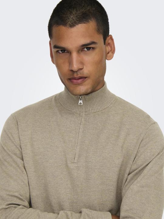 Produktbild Only & Sons Normal geschnitten Rundhalsausschnitt Pullover Strickpullover (XL)