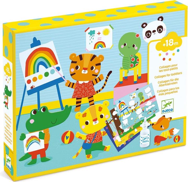 Actual product image Djeco Collage for the very young day