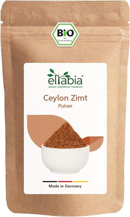 Immagine prodotto Eltabia Cannella di Ceylon biologica in polvere | Cannella di Ceylon finemente macinata a basso contenuto (1 Pezzo/i, Polvere, 200 g)