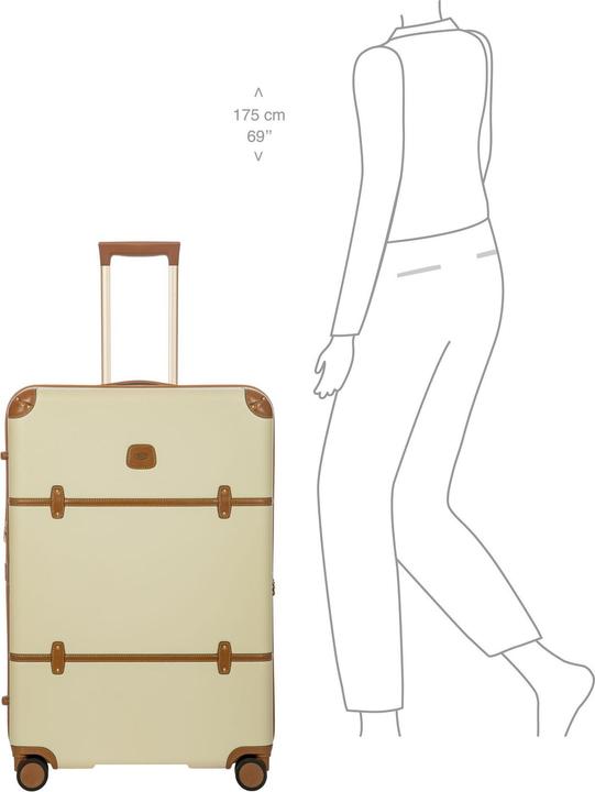 Immagine prodotto Brics Carrello Bellagio a 4 ruote da 76 cm con piega ad espansione (96 l, XL (da 115l))