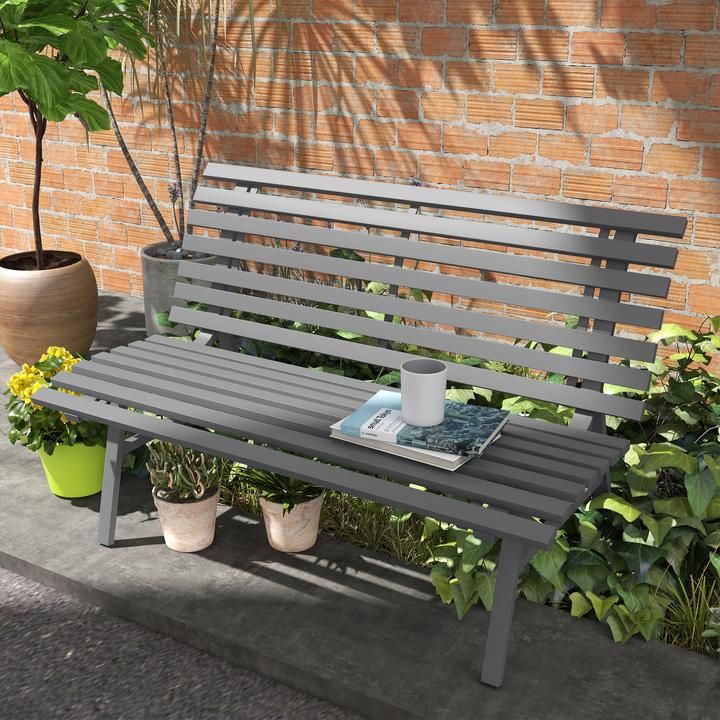 Image du produit Outsunny Banc de jardin avec dossier