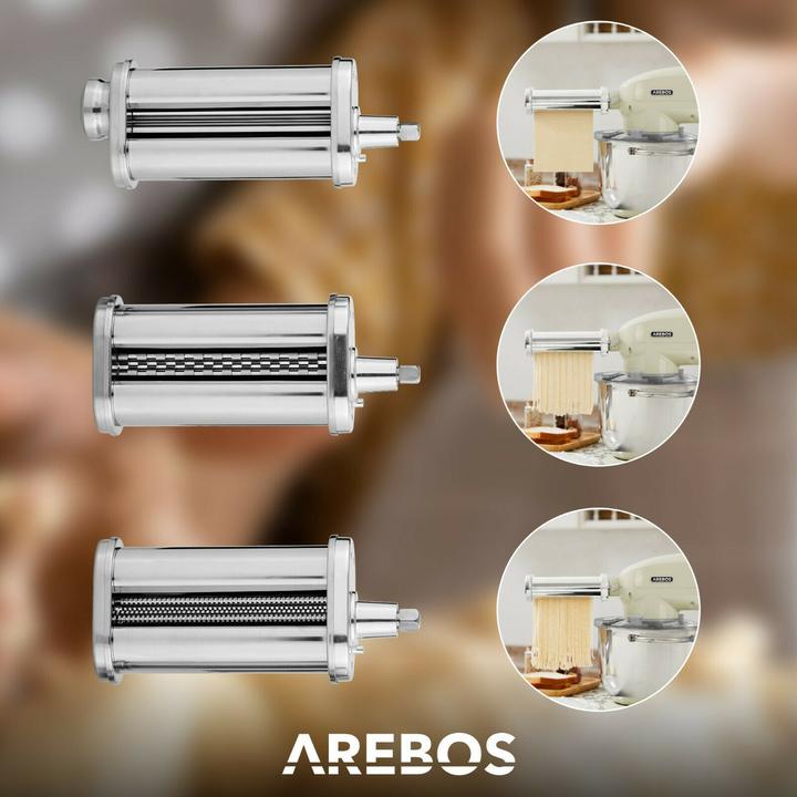 Actual product image Arebos Spaghetti - noodle attachment