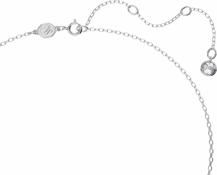 Produktbild Swarovski Ortyx Halskette Trilliant Schliff Weiss (Swarovski Metall, 36 - 41 cm)