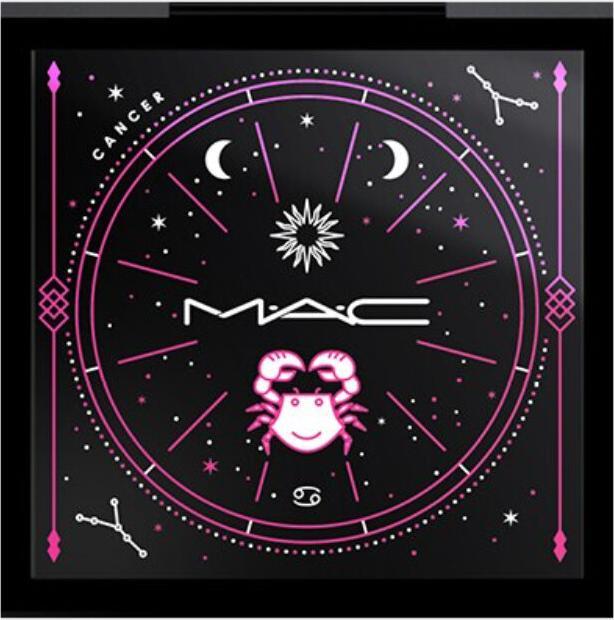 Actual product image Mac Knives Mac Pro Colour X 4 Compact Astrological Cancer Eye Shadow Palette