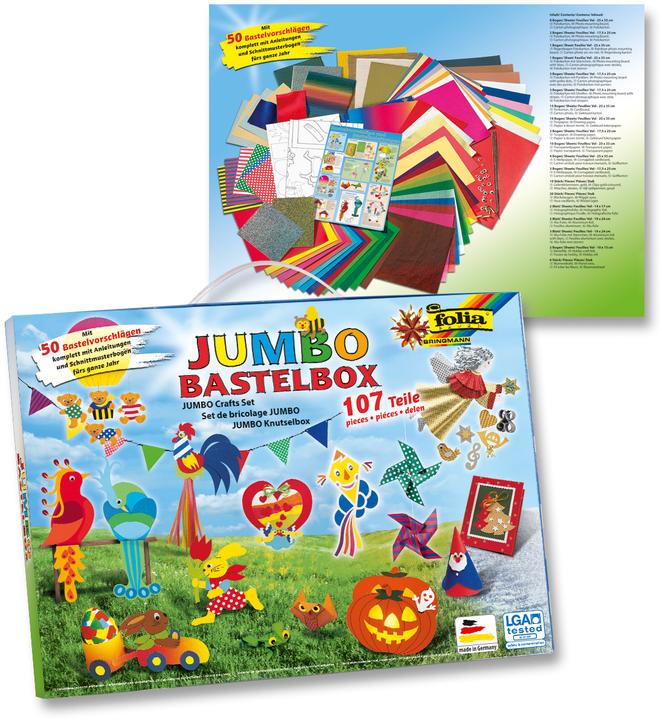 Produktbild Folia Bastelkoffer Jumbo (1179 g/m², 107 x)