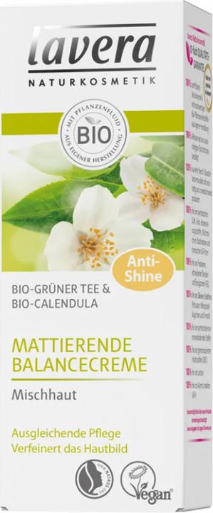Produktbild Lavera Mattierende Balancecreme Grüner Tee (50 ml)