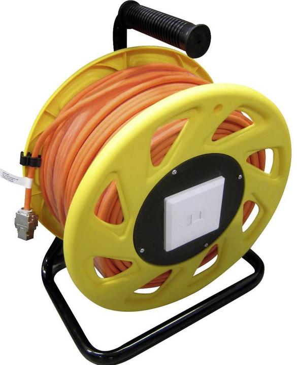 Actual product image Renkforce Network cable drum CAT 7A S/FTP RJ 45 90 m (S/FTP, CAT7a, 90 m)