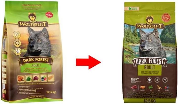 Actual product image Wolfsblut Dark Forest (Adult, 1 pcs., 12500 g)
