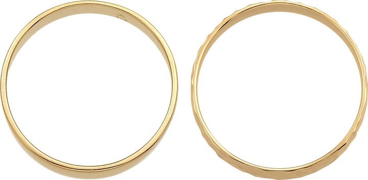 Image du produit Kuzzoi Bague en ruban, set de bagues (54, Argent 925)