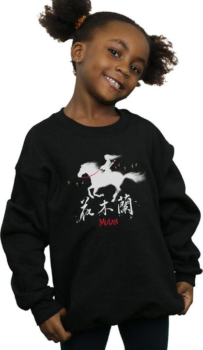 Immagine prodotto Disney Mulan Movie Wind Silhouette Felpa Ragazze (116)