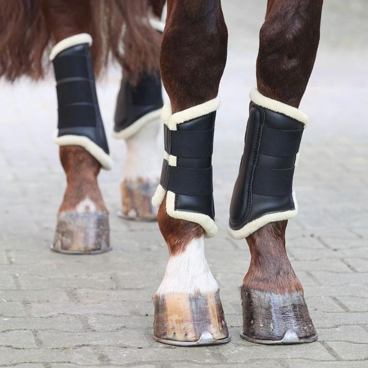 Image du produit Kavalkade Guêtres pour cheval avec fausse fourrure