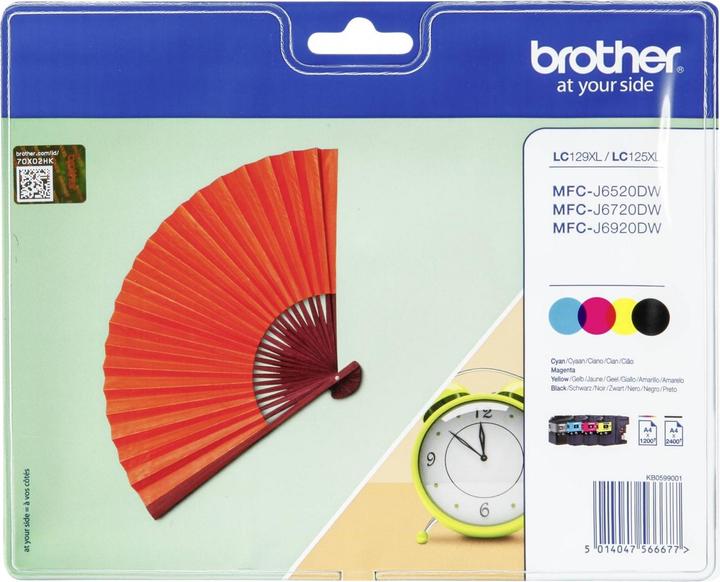 Image du produit Brother LC-129XL Value Pack (M, CF, Y, C)