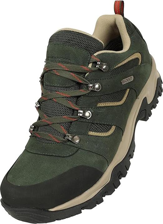 Immagine prodotto Mountain Warehouse Scarpe da passeggio impermeabili in pelle scamosciata Voyage Uomo (40)