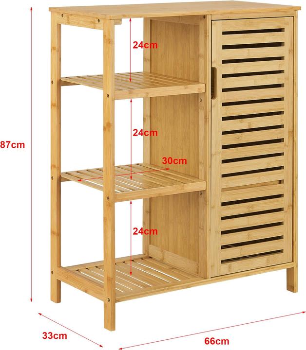 Actual product image En.Casa Vetlanda (66 x 33 x 87 cm)