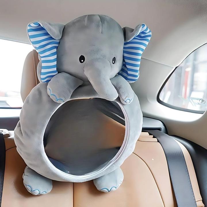 Image du produit Milkii Rétroviseur de siège auto pour bébé, éléphant
