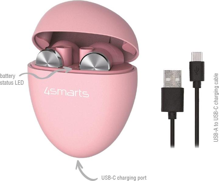 Image du produit 4smarts TWS Pebble (pas de réduction du bruit, 16 h, Sans fil)