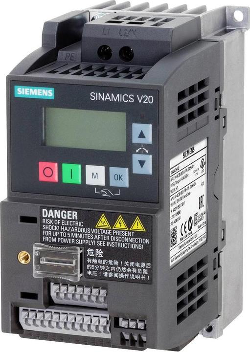 Siemens SINAMICS V20 1AC200-240V-10/+10% 0.75kW