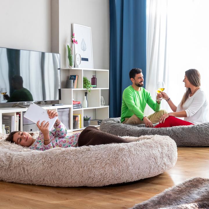 Actual product image InnovaGoods Dog bed for humans | Human Dog Bed XXL Grey