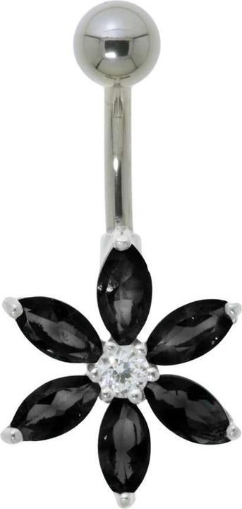 Image du produit Bijouteria Piercing nombril (Acier chirurgical, Argent 925)