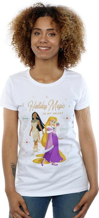 Image du produit Disney - T-shirt PRINCESS HOLIDAY MAGIC IN MY HEART - Femme (S)