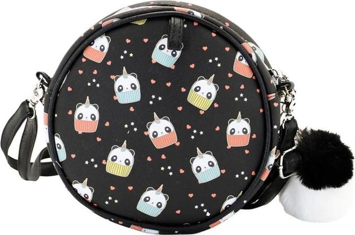 Actual product image Oh My Pop! Round Shoulder Bag Pandicorn