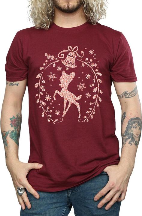 Produktbild Disney Bambi Christmas Wreath TShirt (XL)
