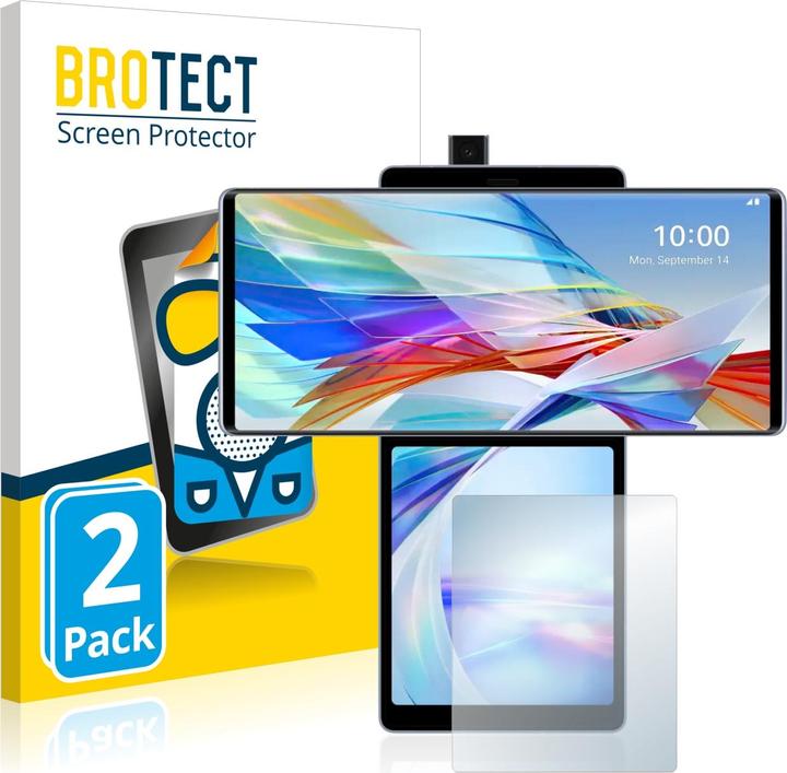 Produktbild BROTECT Entspiegelungs-Schutzfolie Displayschutz Matt (2 Stück, LG Wing)