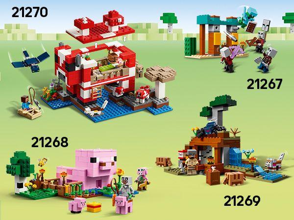 Actual product image LEGO Das Pilzkuh-Haus (21270, LEGO Minecraft)