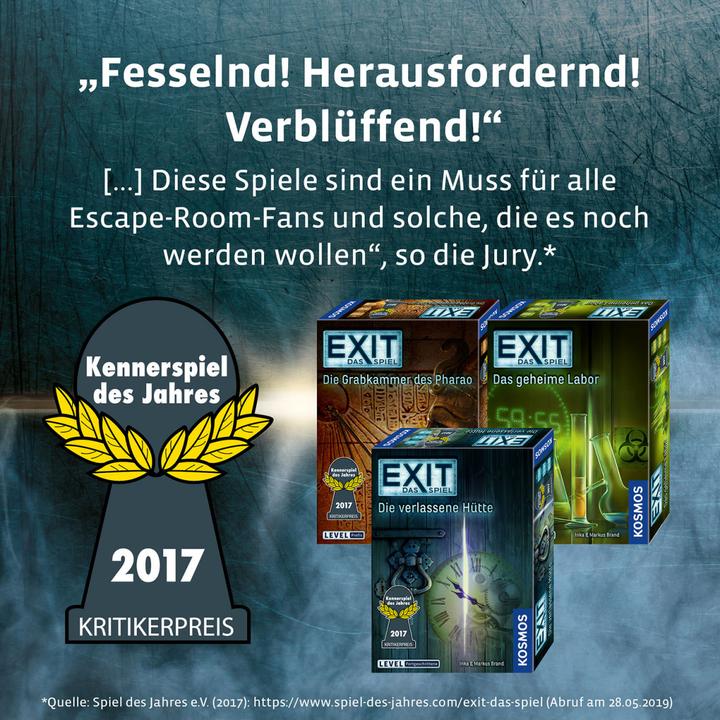 Produktbild Kosmos EXIT - Das Spiel: Schatten über Mittelerde (Deutsch)