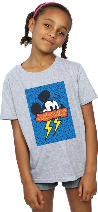 Actual product image Disney Girls Mickey Mouse 90s Flash Cotton T-Shirt (152, 158)
