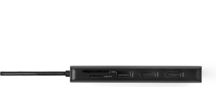 Produktbild Acer USB Type-C Dongle 12-in-1-Black (USB-C, 12 Ports)
