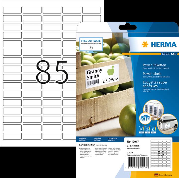 Image du produit Herma Étiquettes Power A4