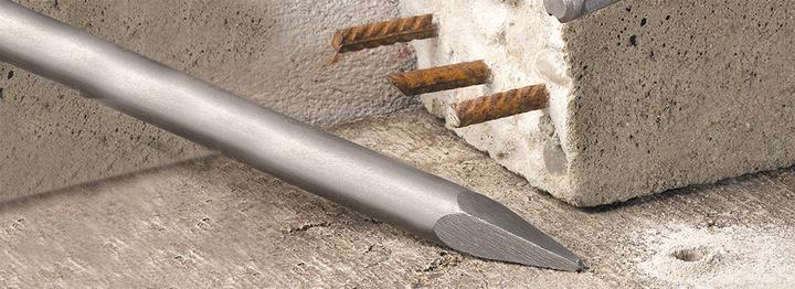 Actual product image kwb SDS plus chisel for hammer drill, flat chisel, 250 mm