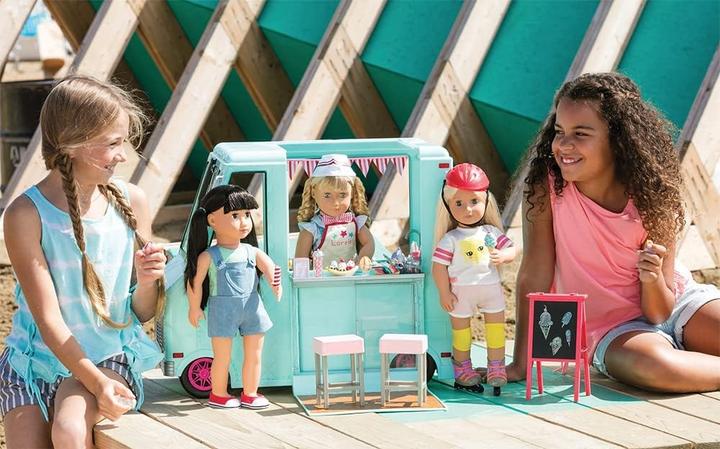 Actual product image Our Generation Ice cream cart