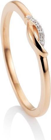Image du produit Breuning BAGUE - BRILLE. 0,025 Ct. H/si (60, Or 585/14 K)