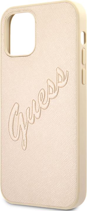 Produktbild Guess Hard Cover Saffiano Vintage Scrip (Apple iPhone 12 Pro Max)