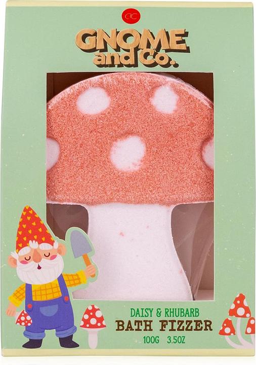 Produktbild Accentra Bademalfarbe GNOME & CO. in Geschenkbox, 100g, Duft: Gänseblümchen & Rhabarber, Farbe: hell (Badekugeln)